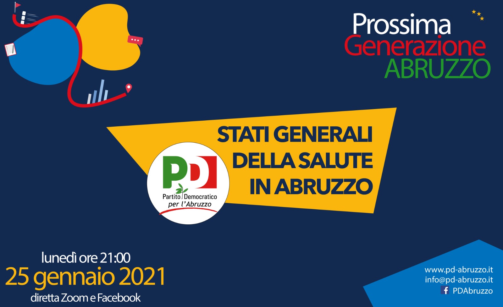 Lunedì 25 gennaio gli Stati generali della salute del PD Abruzzo: “Progettiamo la sanità abruzzese del 2030”