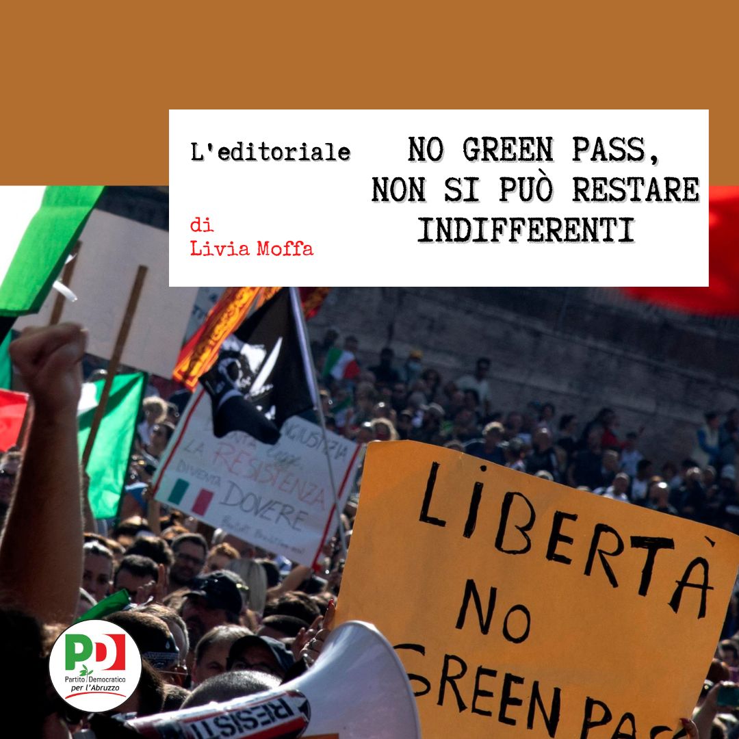 No Green Pass, non si può restare indifferenti