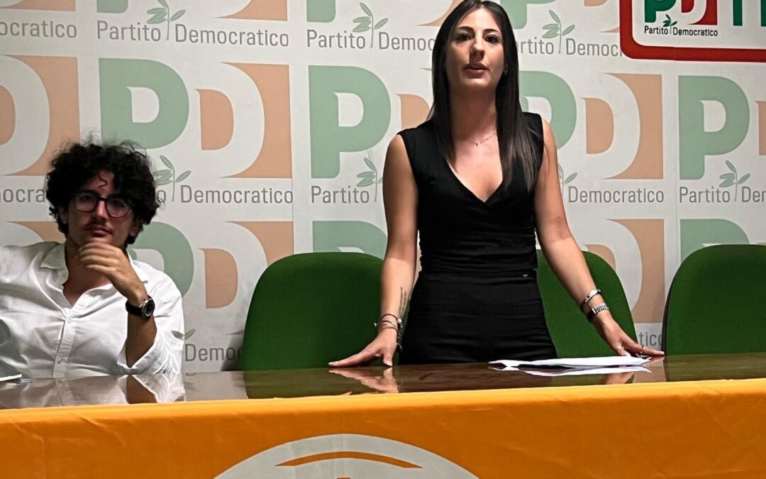 Ilaria Barnabei segretaria provinciale dei Giovani Democratici di Teramo