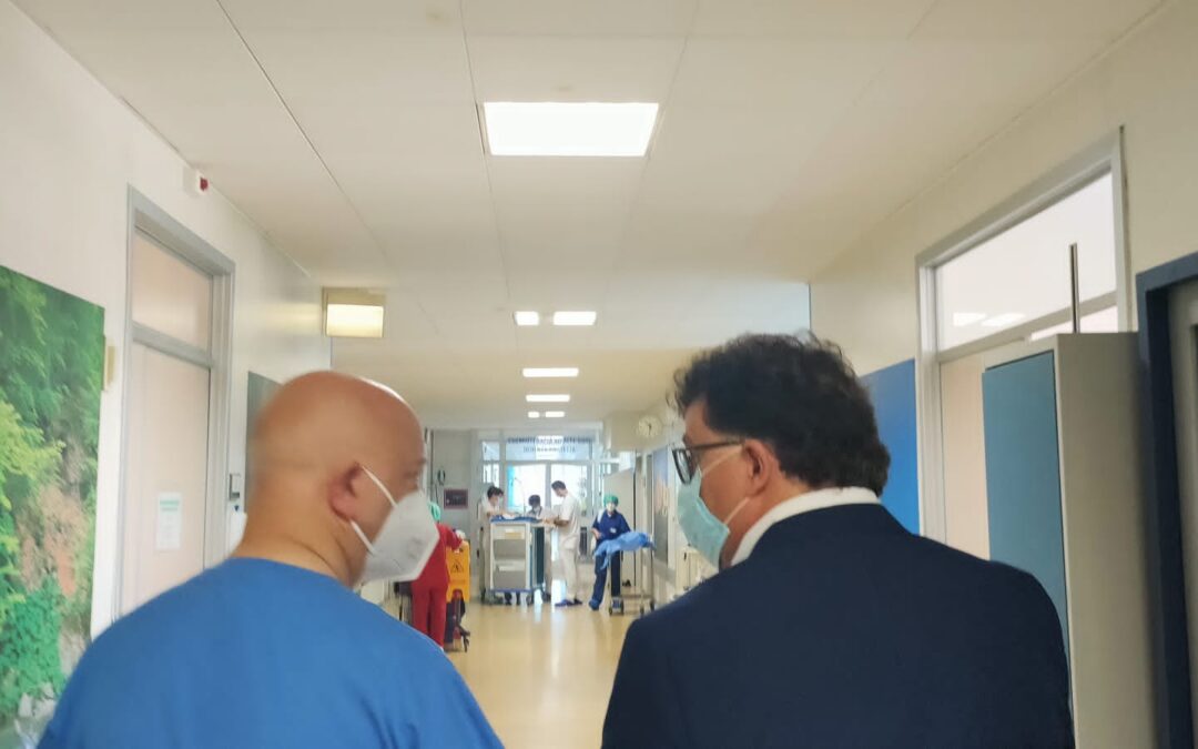 Resoconto della visita ispettiva in reparto day hospital ematologia e oncologia ospedale Pescara del Consigliere Blasioli