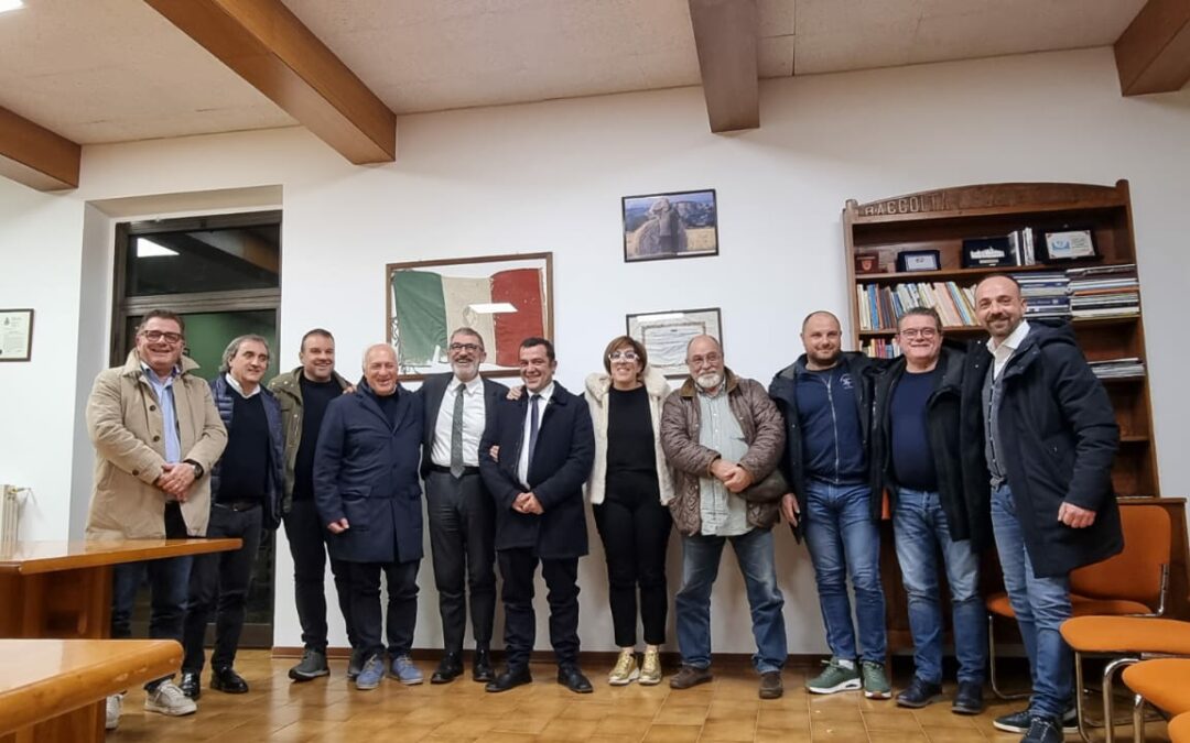 D’Amico a Gessopalena con i sindaci dell’area Sangro – Aventino: “Risorse PNRR per servizi primari e sviluppo, fare presto e programmare con territori interessati”